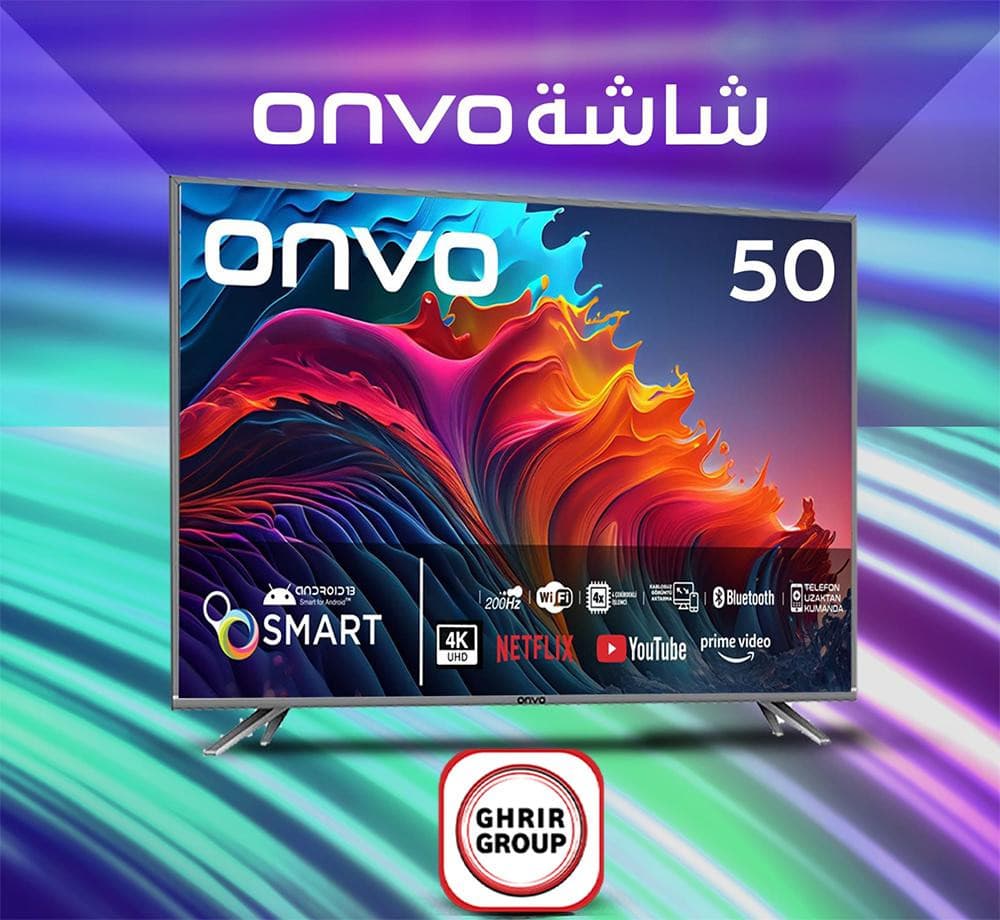 50 ONVO \ شاشة
